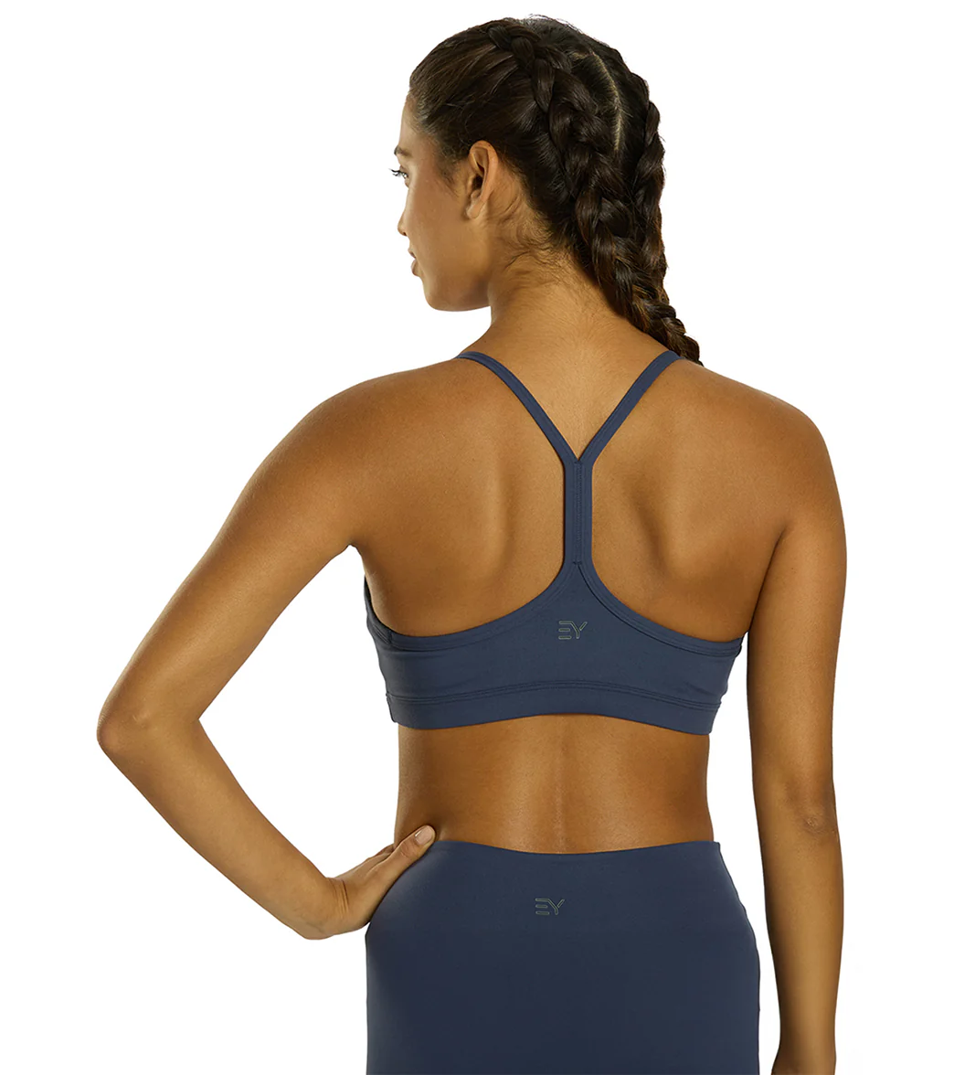 Everyday Yoga Delight Solid Racer Back Sports Bra - Image 13