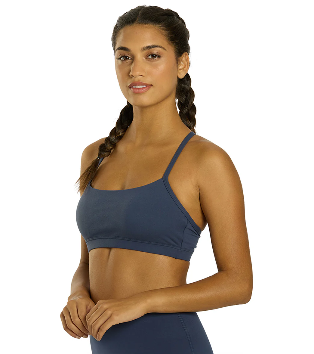 Everyday Yoga Delight Solid Racer Back Sports Bra - Image 16