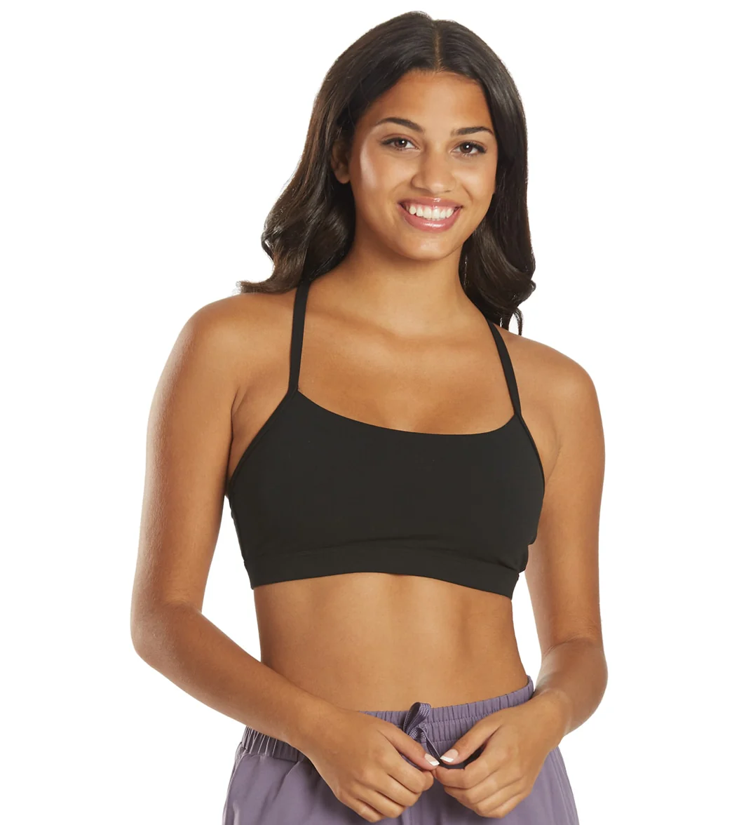 Everyday Yoga Delight Solid Racer Back Sports Bra - Image 21