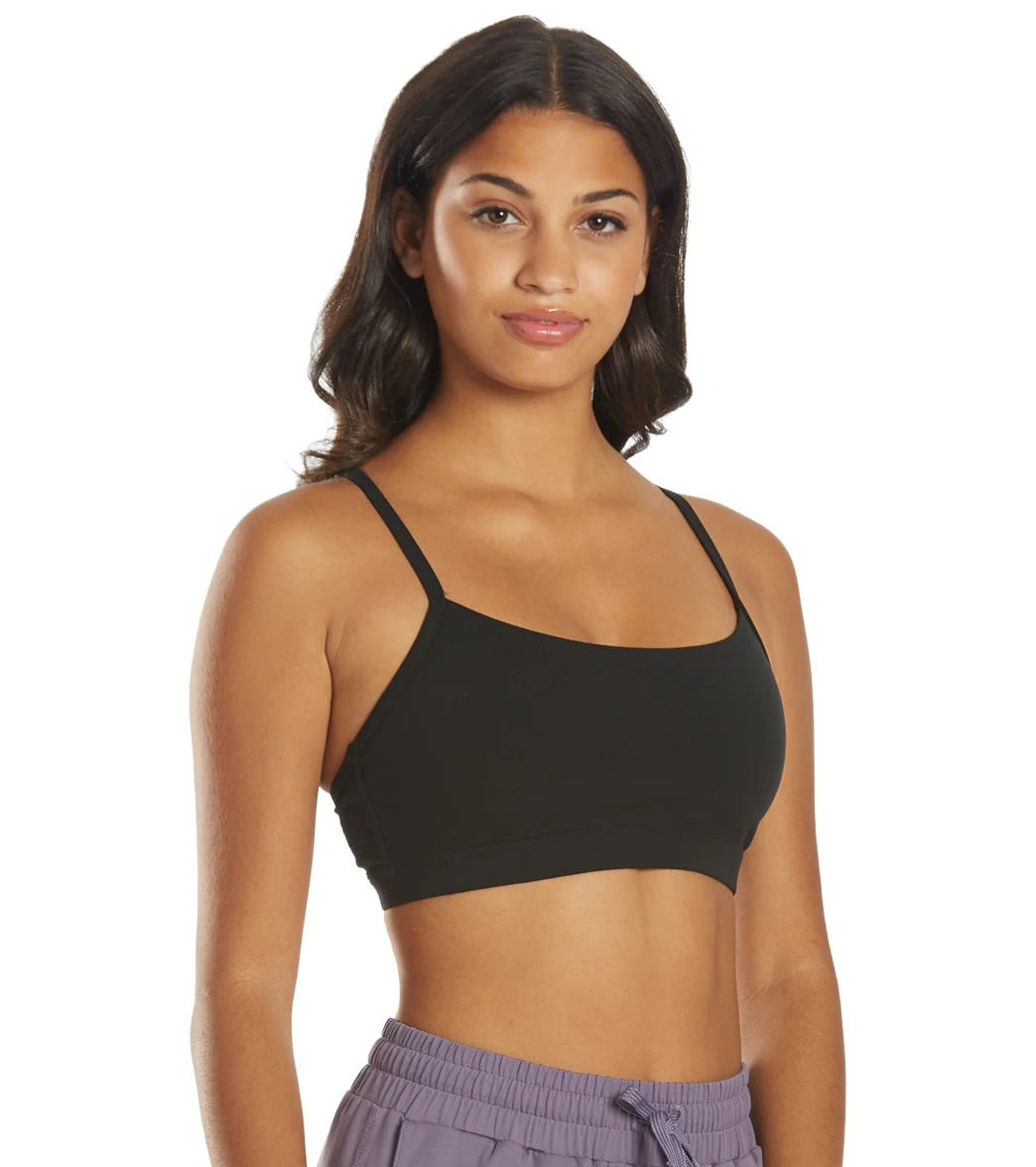 Everyday Yoga Delight Solid Racer Back Sports Bra - Image 22