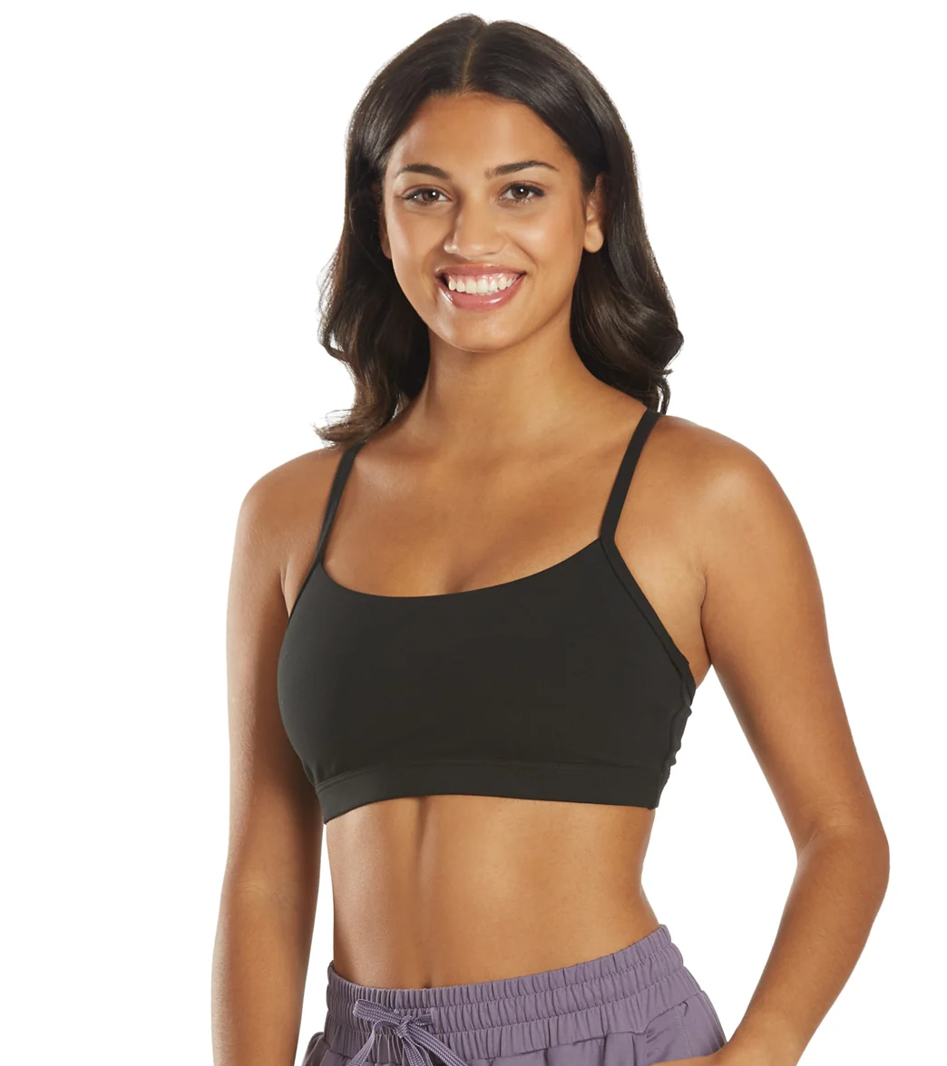 Everyday Yoga Delight Solid Racer Back Sports Bra - Image 24