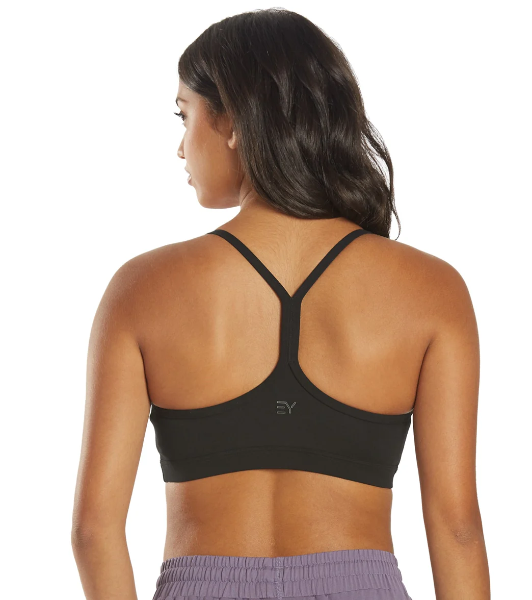 Everyday Yoga Delight Solid Racer Back Sports Bra - Image 26