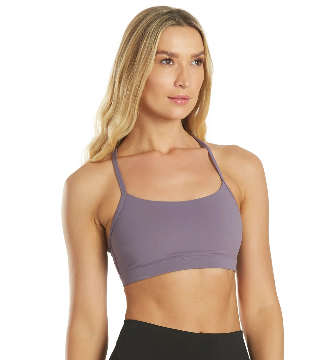 Everyday Yoga Delight Solid Racer Back Sports Bra - Image 35