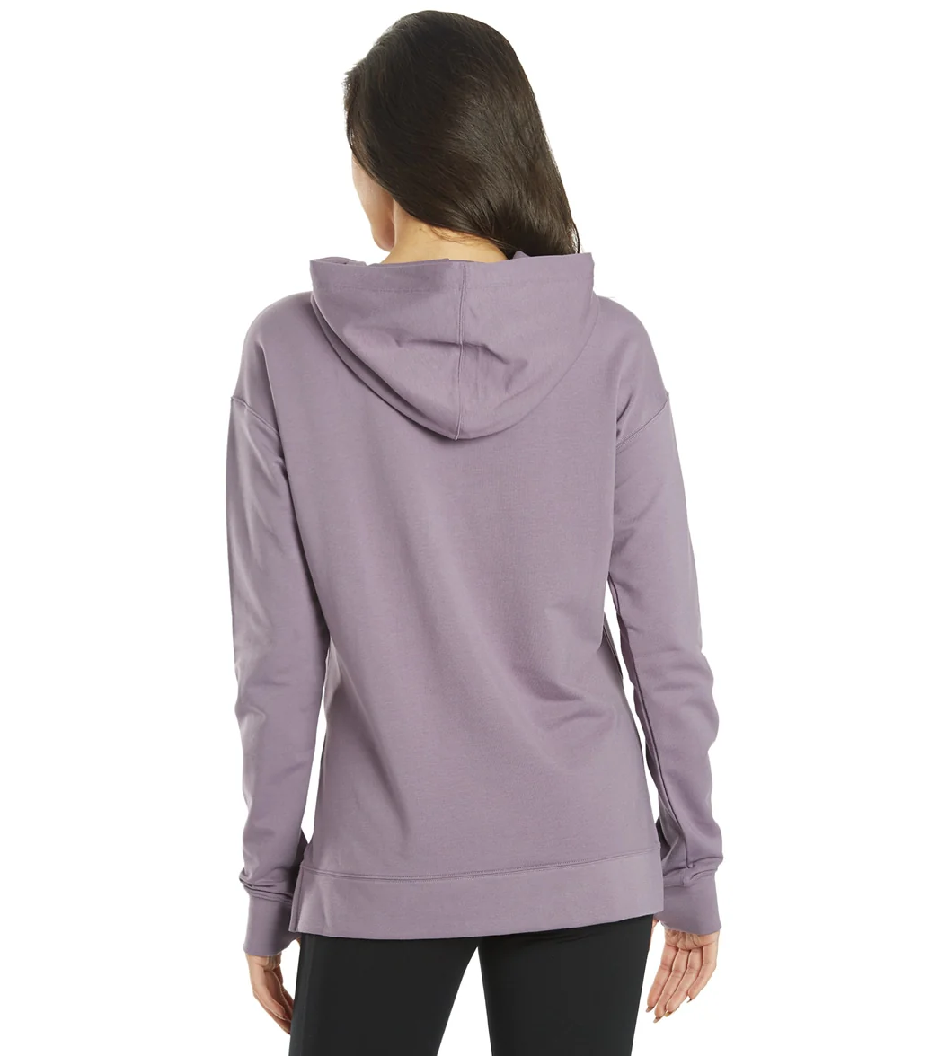 Everyday Yoga Diverse Solid Hi-Low Hooded Sweatshirt - Image 5