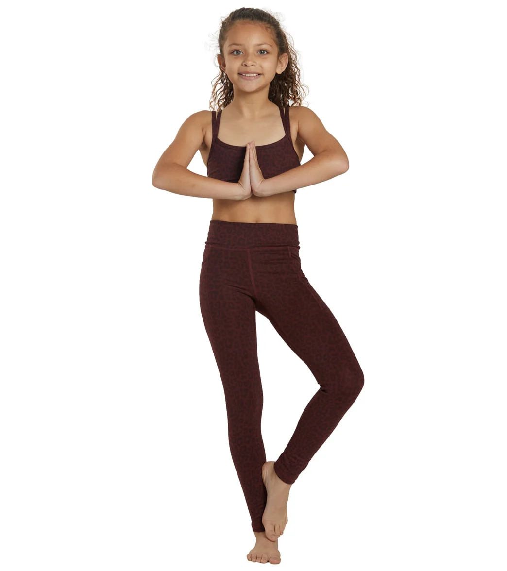 Everyday Yoga Girl Uphold Cheetah High Waisted Leggings With Pockets - Image 3