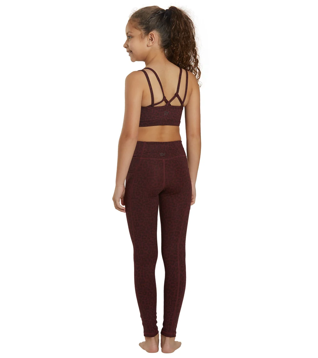 Everyday Yoga Girl Uphold Cheetah High Waisted Leggings With Pockets - Image 5