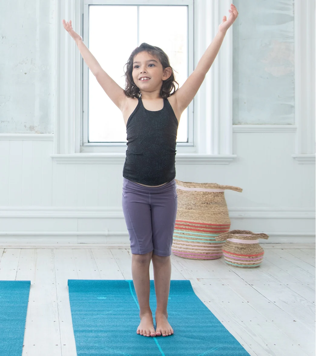 Everyday Yoga Girl Uphold Solid High Waisted Biker Shorts with Pocket - Image 3