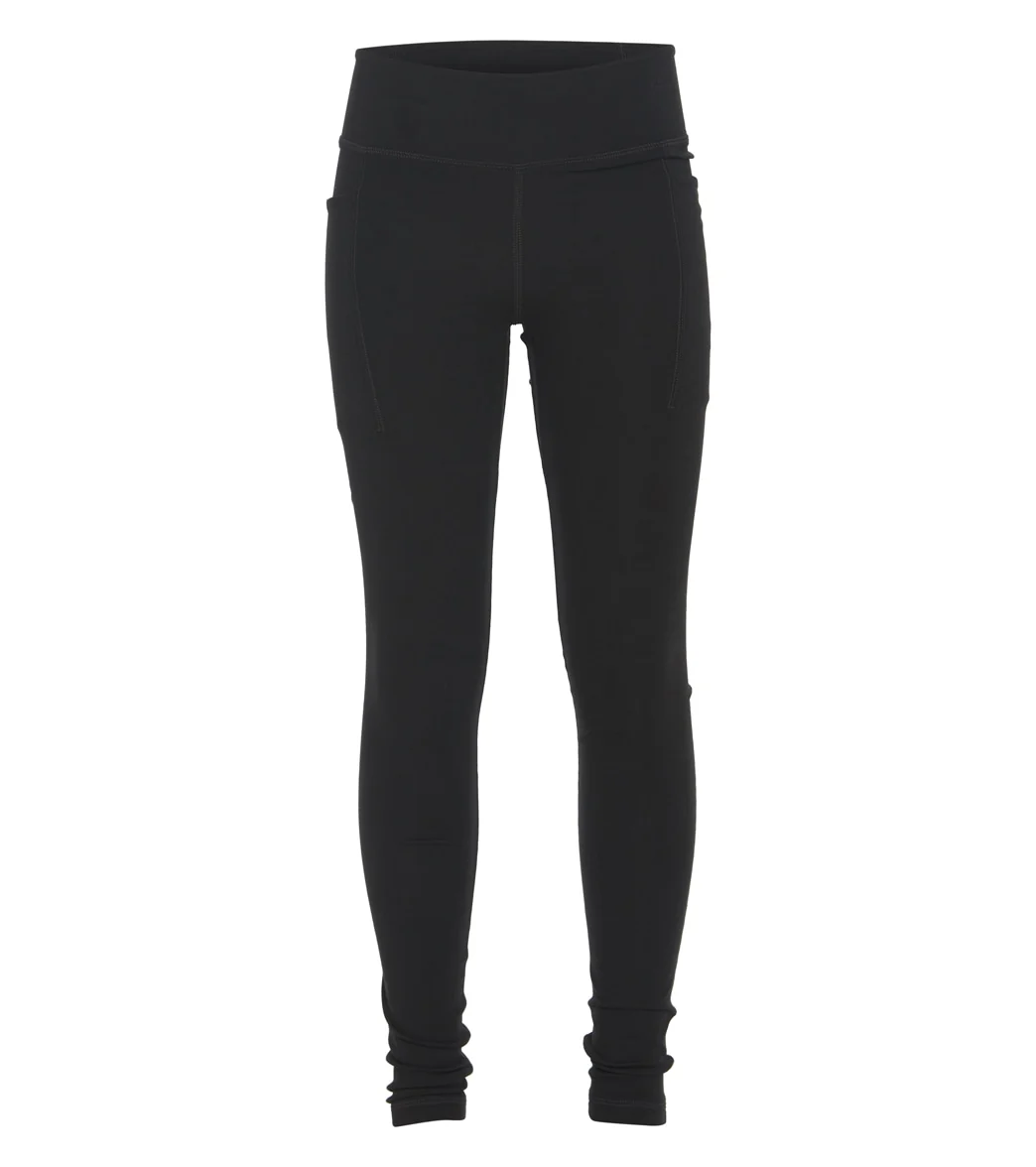 Everyday Yoga Girl Uphold Solid High Waisted Leggings With Pockets - Image 2