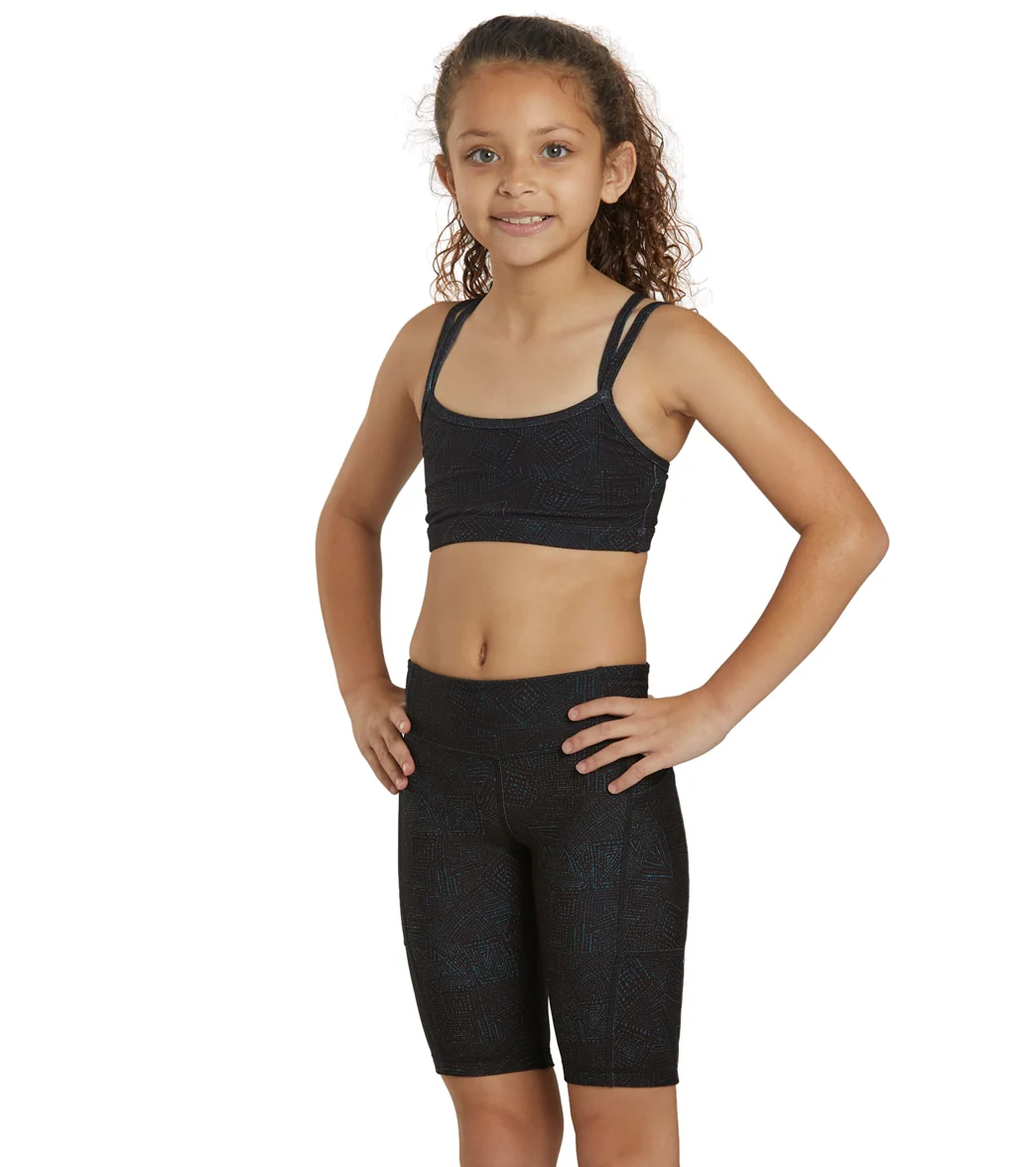 Everyday Yoga Girl Uphold Tribe High Waisted Biker Shorts with Pocket - Image 6