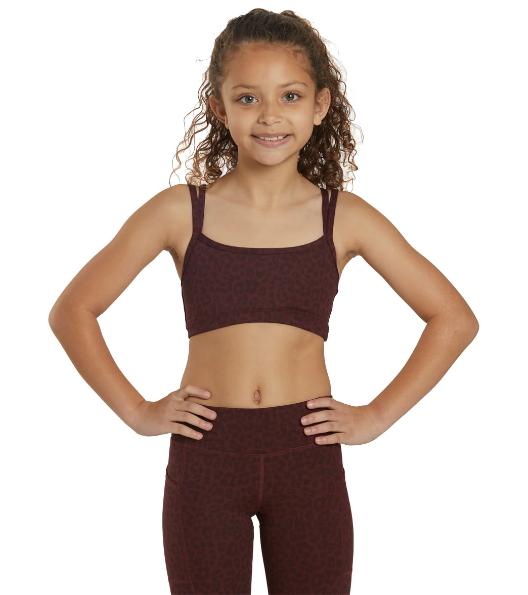 Everyday Yoga Girl Wholesome Cheetah Sports Bra - Image 3
