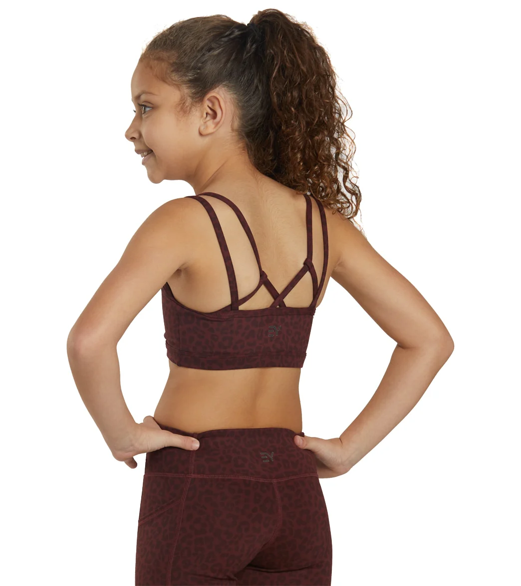 Everyday Yoga Girl Wholesome Cheetah Sports Bra - Image 5