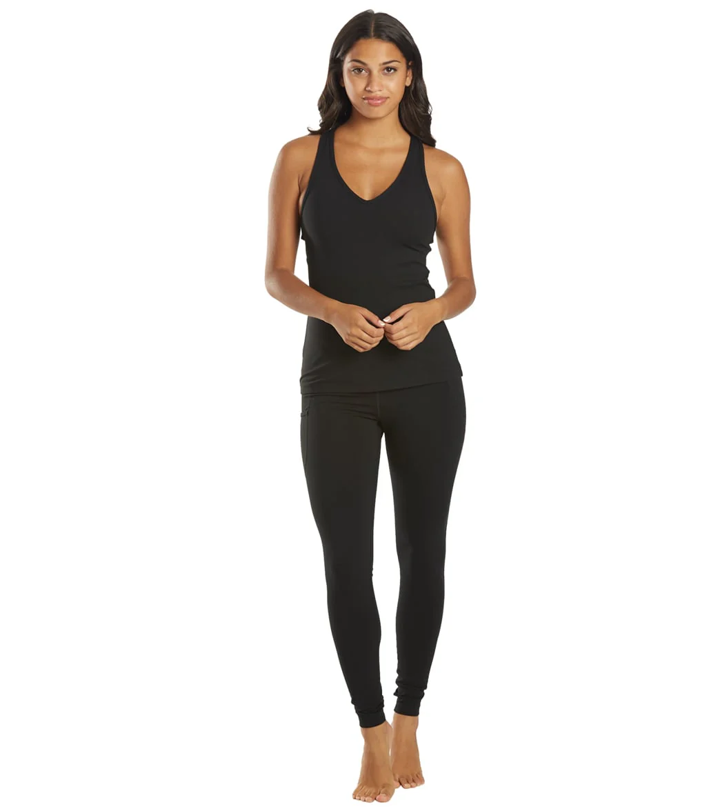Everyday Yoga Instinct Solid Twisted Back Support Tank - Image 14