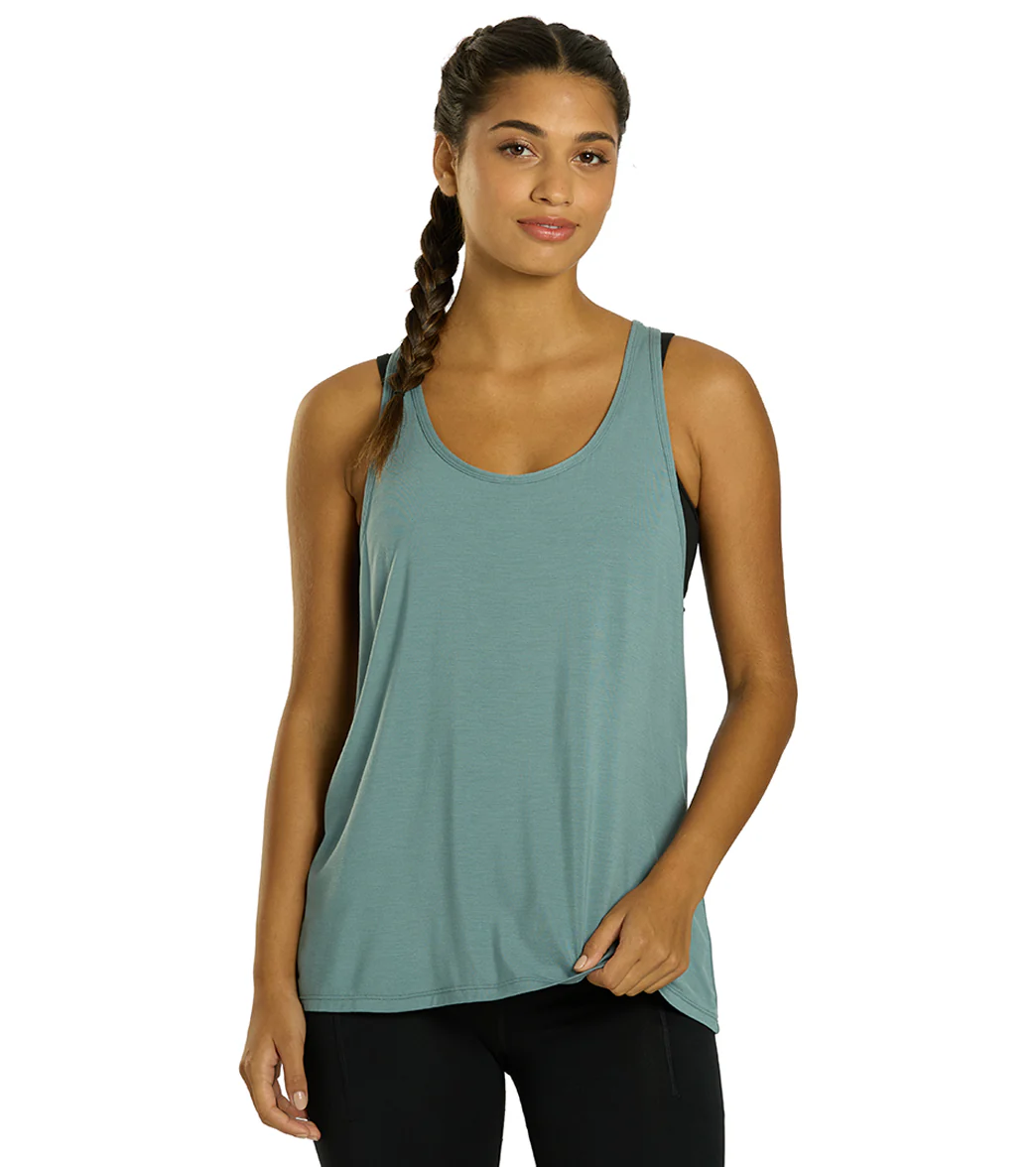 Everyday Yoga Motion Solid Racer Back Layering Tank - Image 15