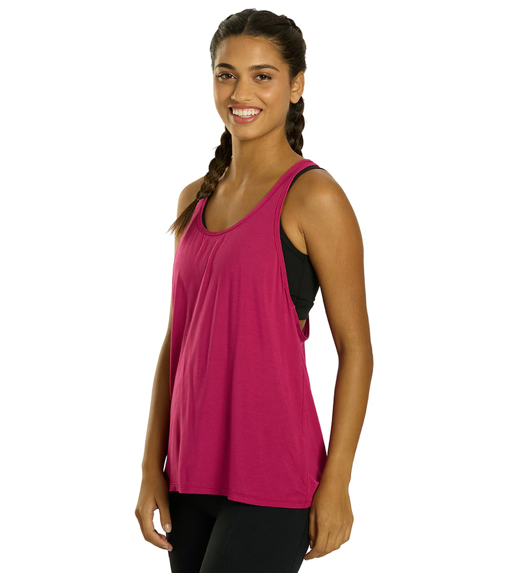 Everyday Yoga Motion Solid Racer Back Layering Tank - Image 6