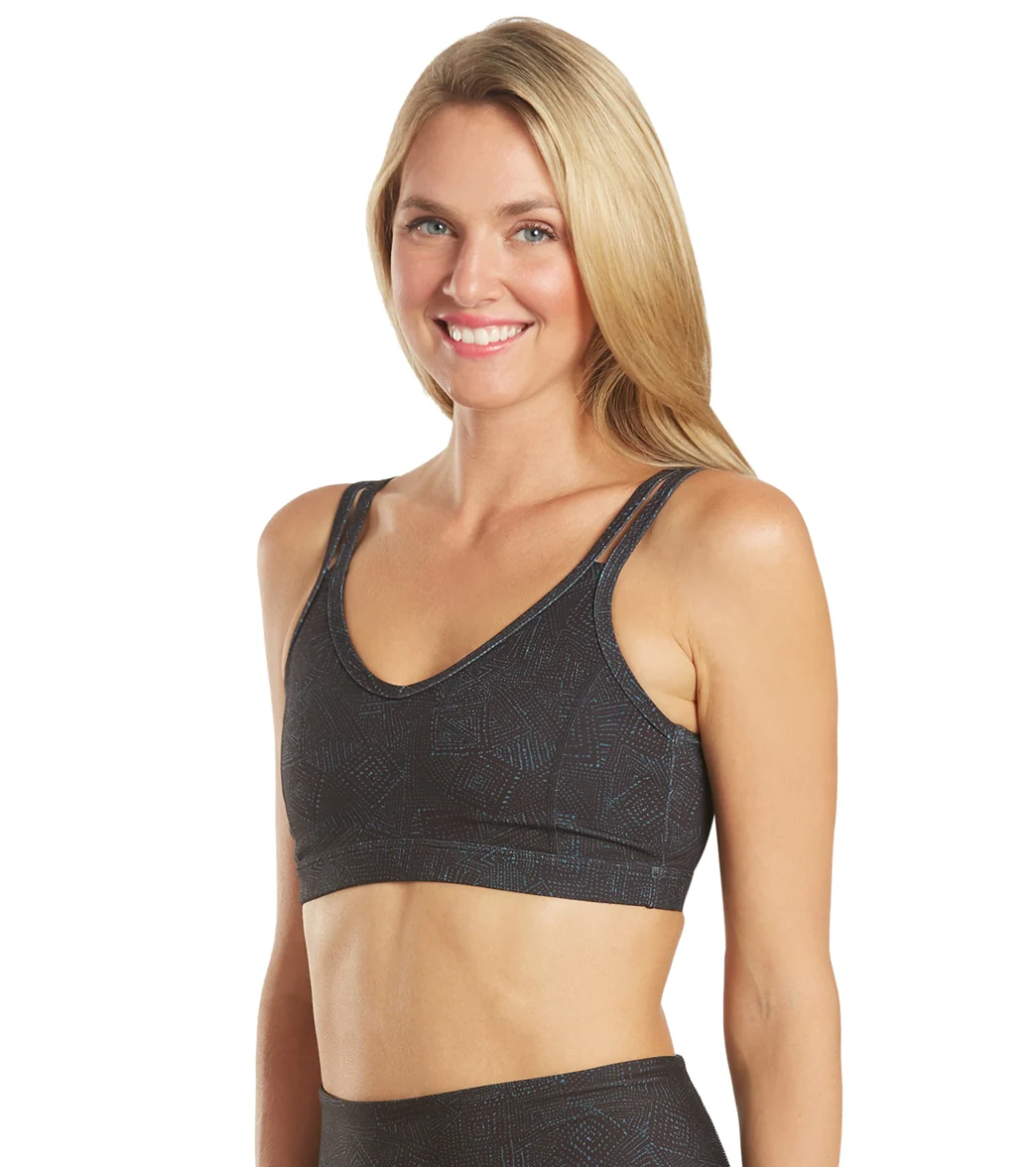 Everyday Yoga Radiant Tribe Strappy Back Sports Bra - Image 12