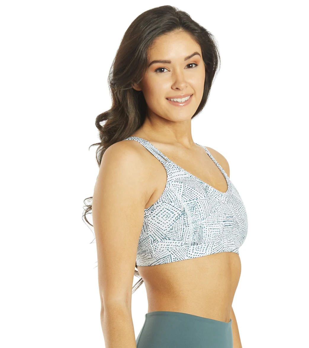 Everyday Yoga Radiant Tribe Strappy Back Sports Bra - Image 2