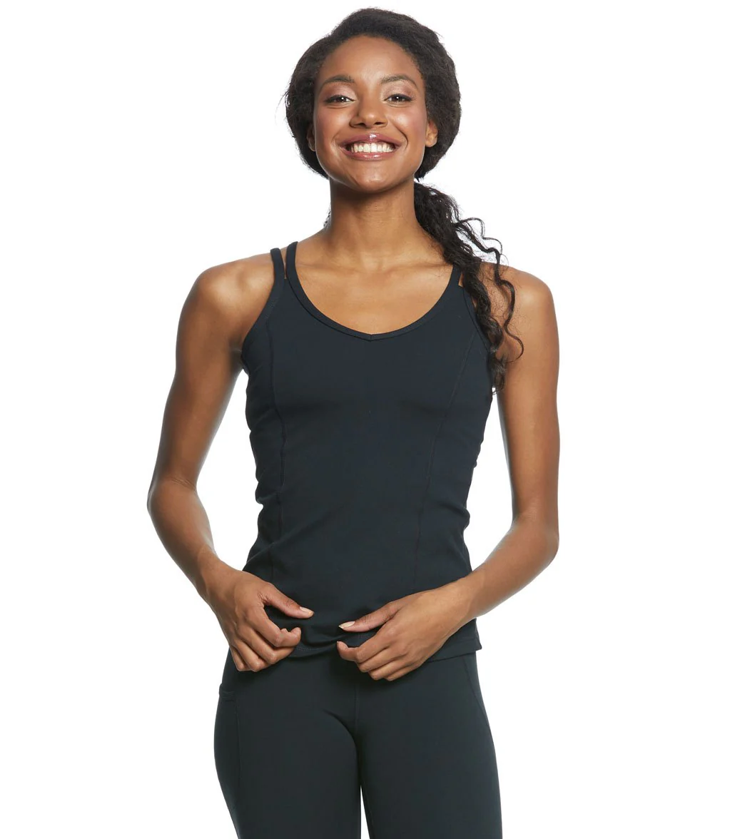 Everyday Yoga Strappy Back Support Tank - Image 11