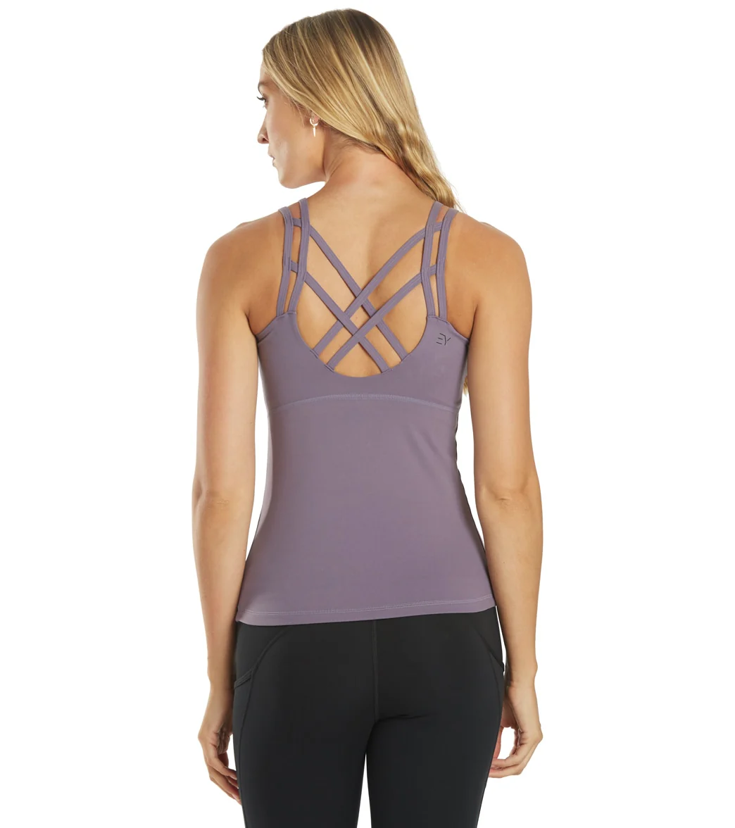 Everyday Yoga Strappy Back Support Tank - Image 36