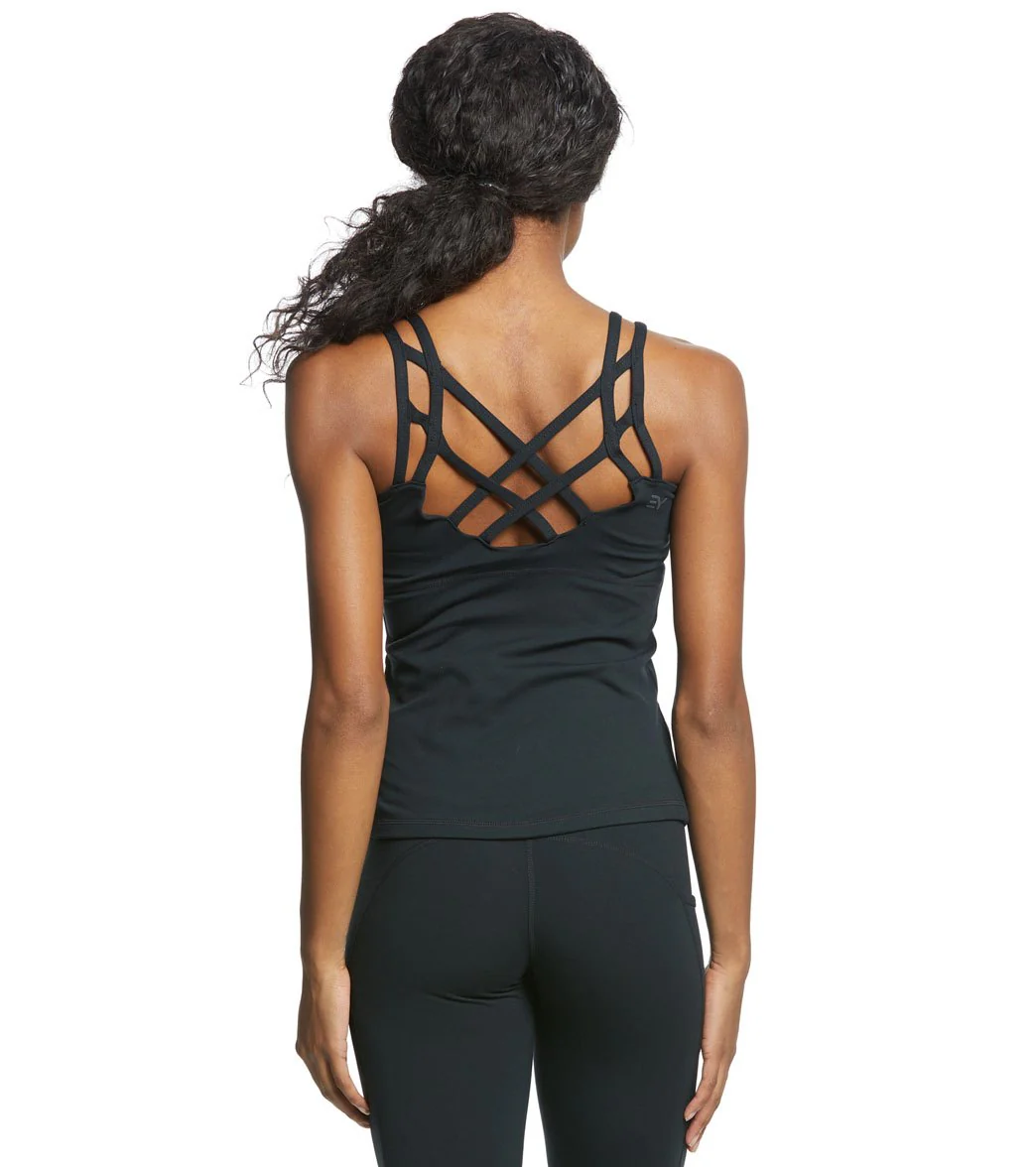 Everyday Yoga Strappy Back Support Tank - Image 9