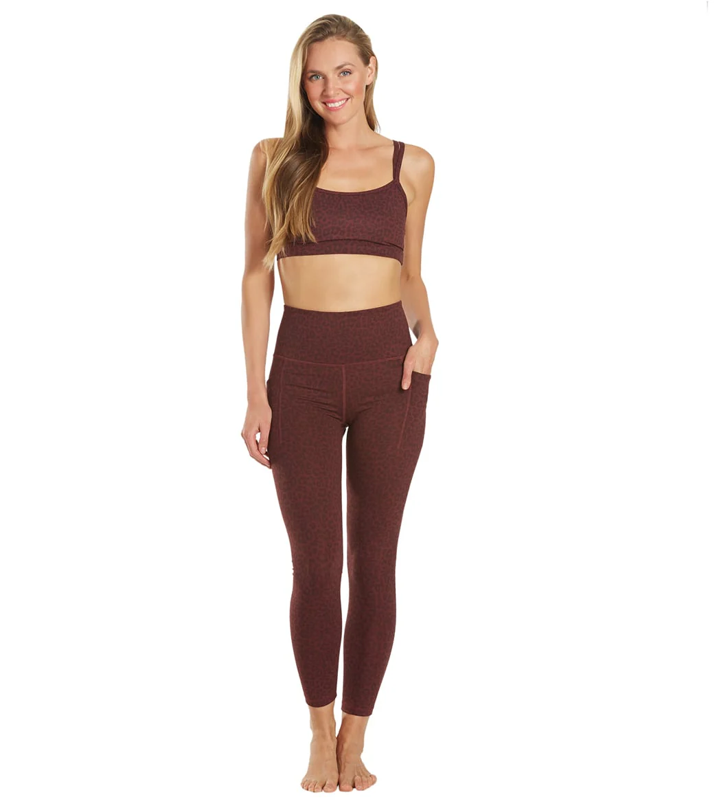 Everyday Yoga Uphold Cheetah High Waisted 7/8 Leggings With Pockets 25" - Image 6