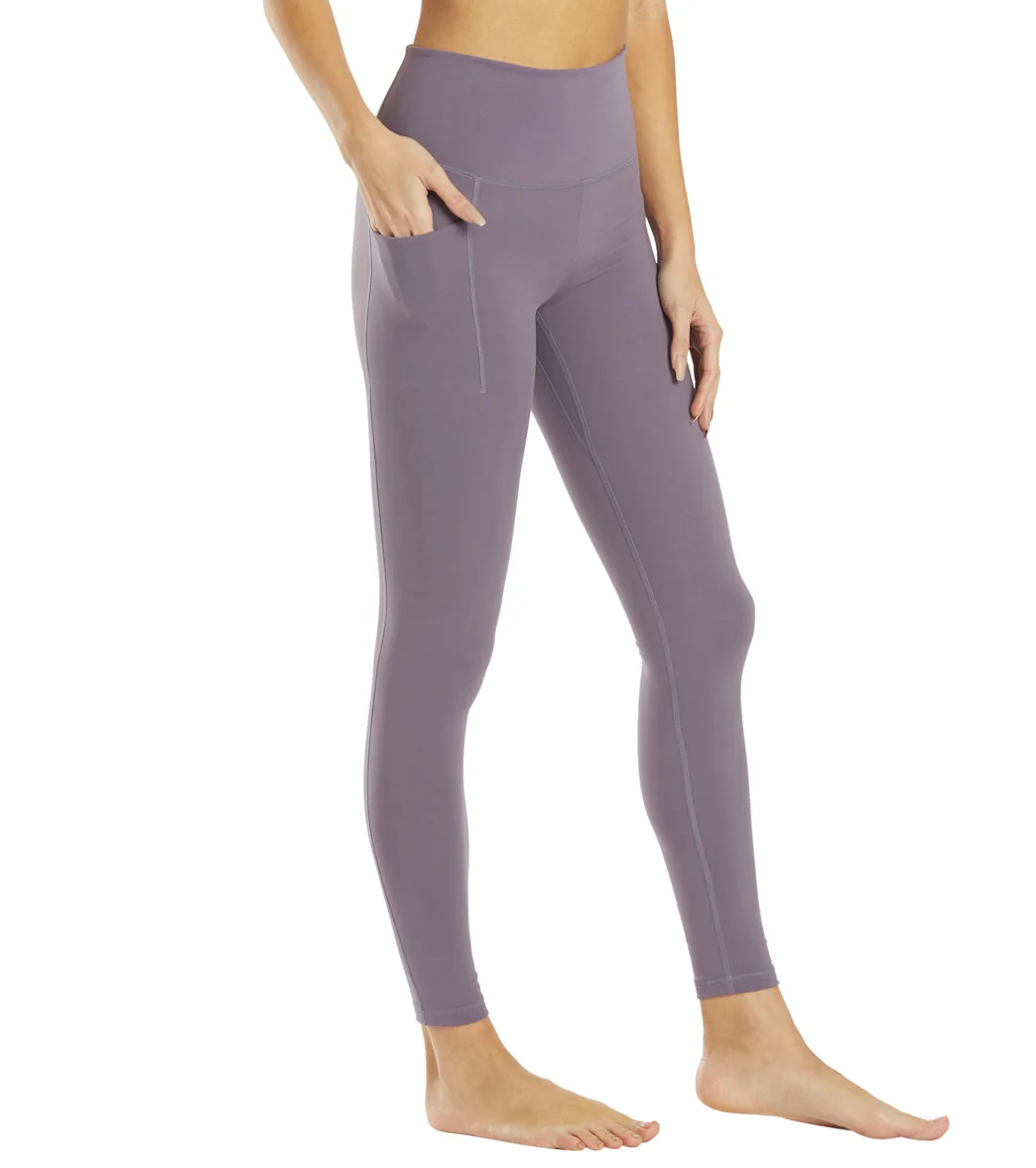 Everyday Yoga Uphold Solid High Waisted Leggings With Pockets 28" - Image 2