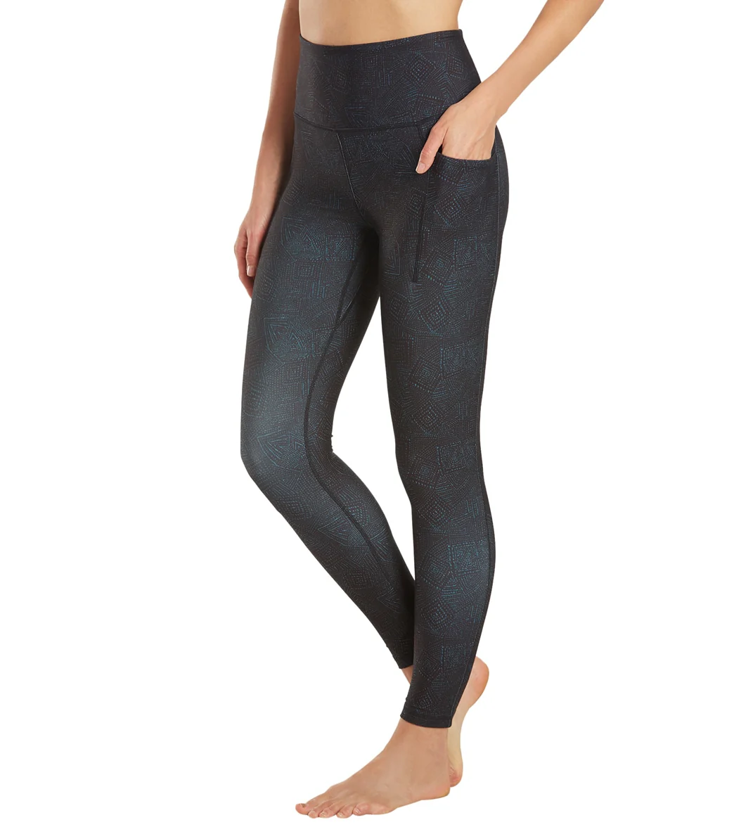 Everyday Yoga Uphold Tribe High Waisted 7/8 Leggings With Pockets 25" - Image 5
