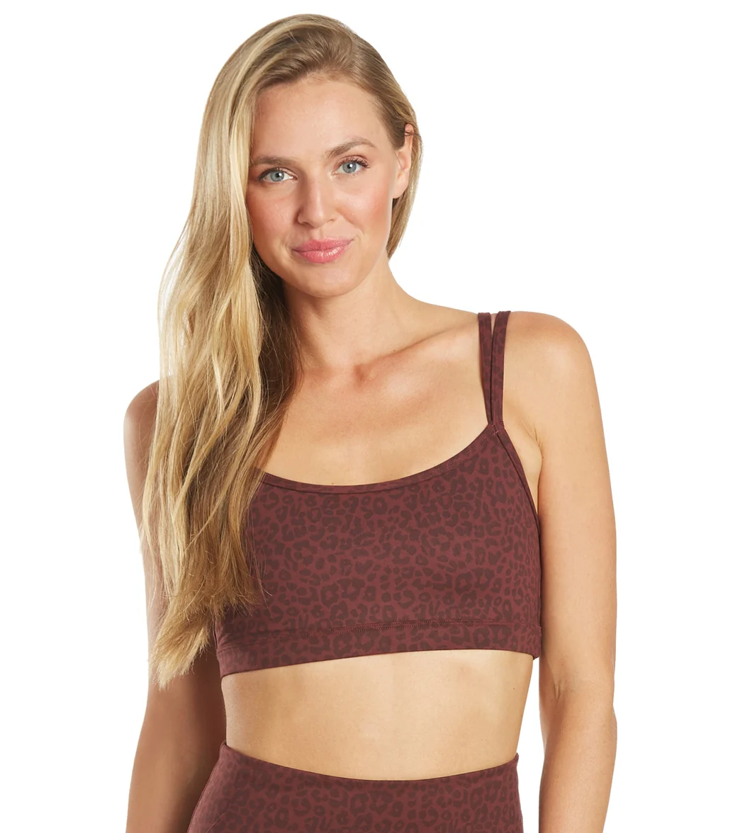 Everyday Yoga Wholesome Cheetah Sports Bra - Image 3