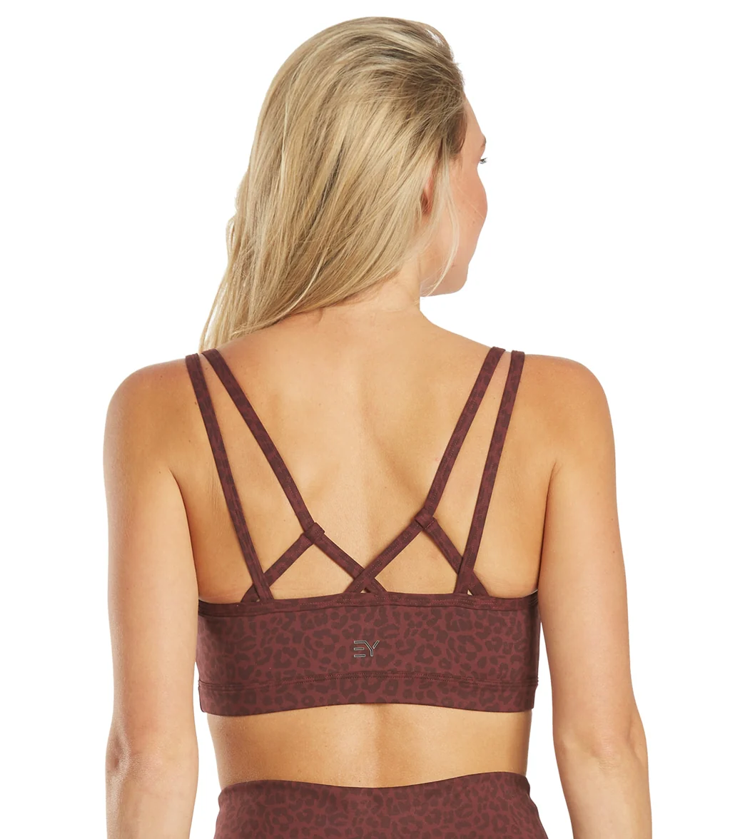 Everyday Yoga Wholesome Cheetah Sports Bra - Image 5
