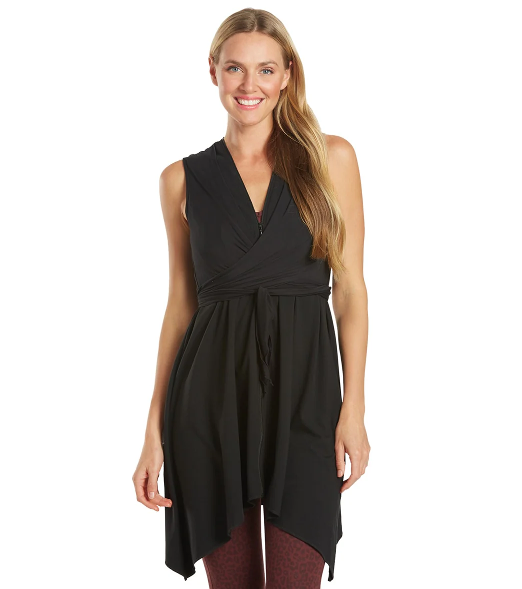 Everyday Yoga Wondrous Solid Wrap Dress - Image 8