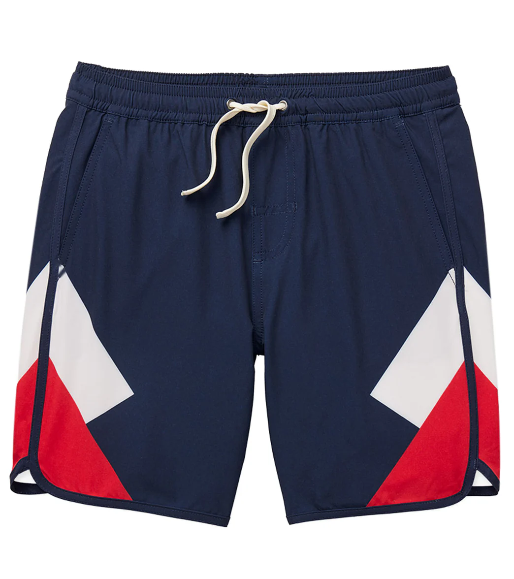 Fair Harbor Clothing Boys' Anchor Lined Swim Trunk (Little Kid, Big Kid)