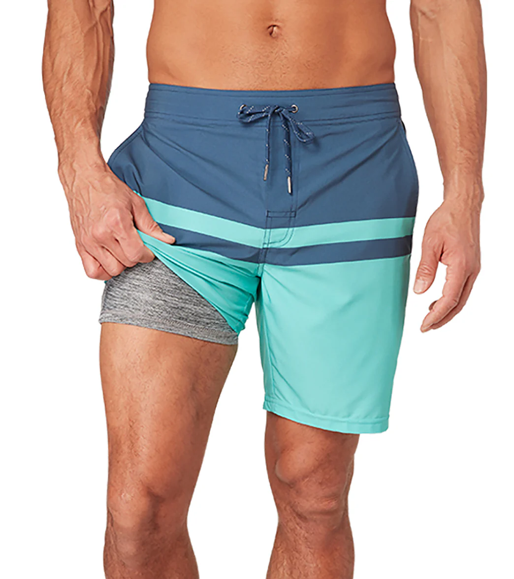Fair Harbor Clothing Men's 18" Ozone Board Shorts