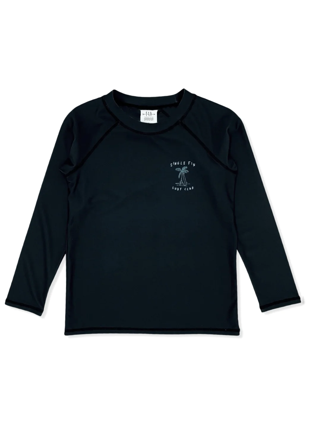 Feather 4 Arrow Boy's Single Fin Long Sleeve Rash Guard (Toddler, Little Kid, Big Kid)