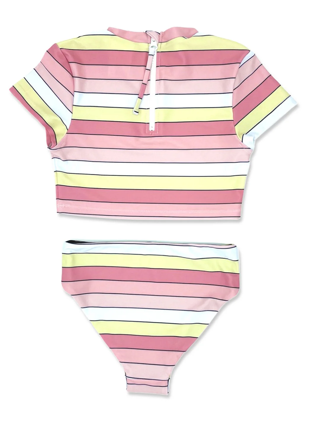 Feather 4 Arrow Girls' Reversible Two Piece Rashguard Set (Toddler, Little Kid, Big Kid) - Image 2
