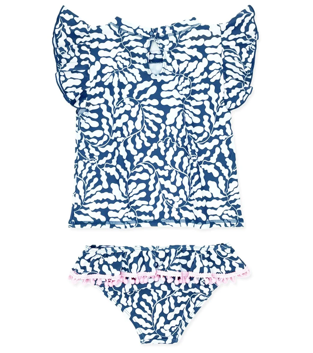 Feather 4 Arrow Girls' Seashell Short Sleeve Ruffle Two Piece Tankini Set (Baby) - Image 6