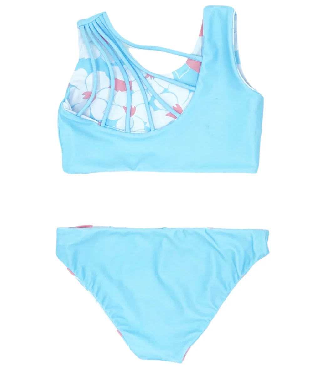 Feather 4 Arrow Girls' Summer Sun Reversible Two Piece Bikini Set (Toddler, Little Kid, Big Kid) - Image 3