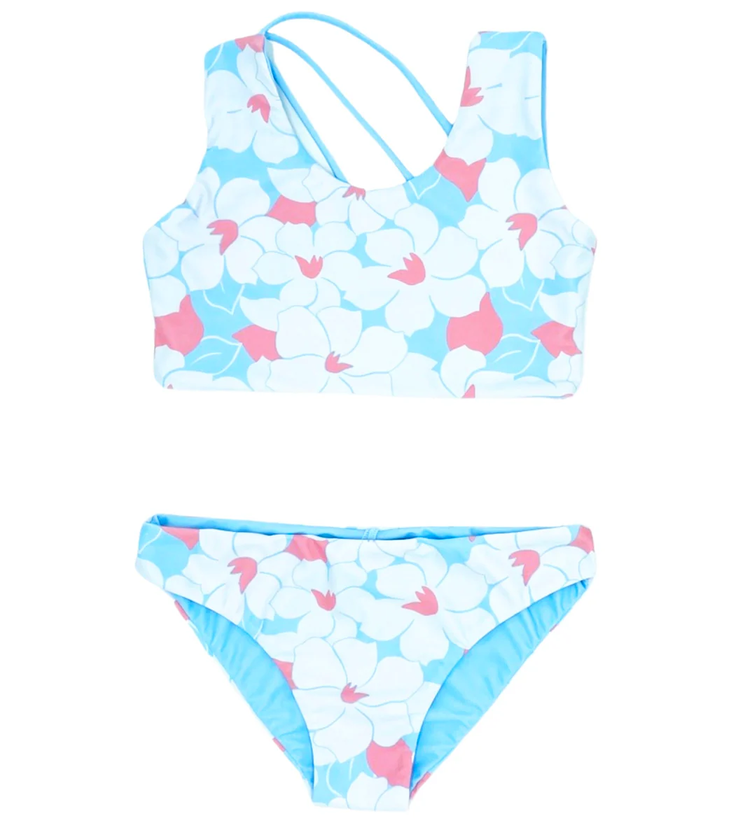 Feather 4 Arrow Girls' Summer Sun Reversible Two Piece Bikini Set (Toddler, Little Kid, Big Kid) - Image 7