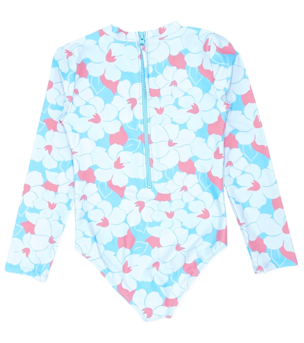 Feather 4 Arrow Girls' Wave Chaser Long Sleeve One Piece Swimsuit (Toddler, Little Kid, Big Kid) - Image 2