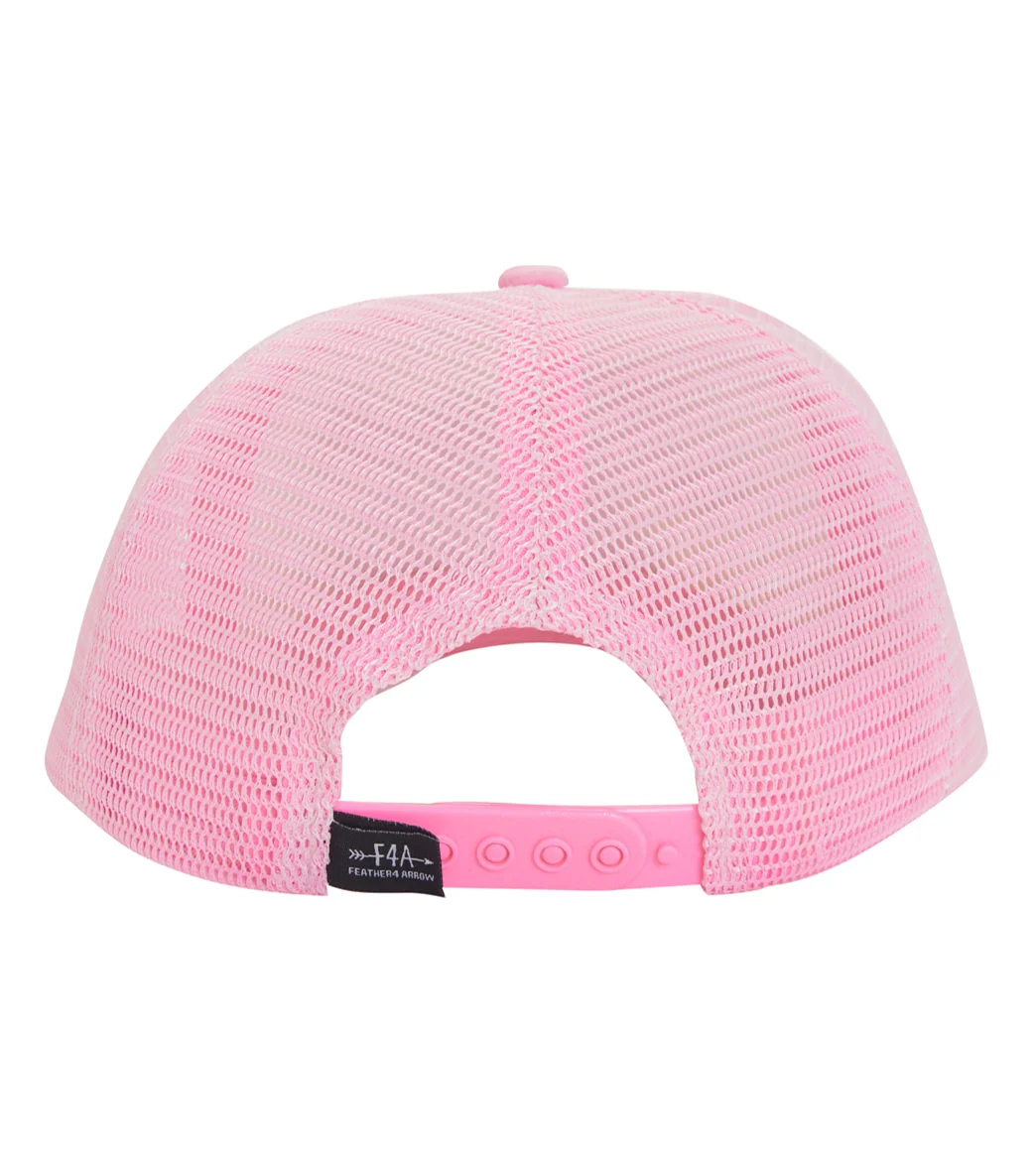 Feather 4 Arrow Kids' Beach Babe Trucker Hat (Baby, Toddler, Little Kid) - Image 3