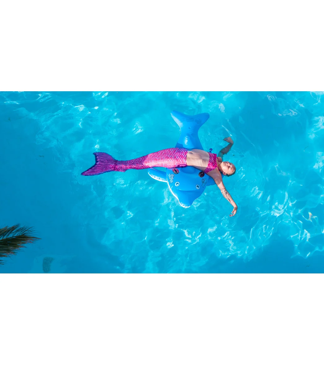 Fin Fun Malibu Pink Mermaid Tail & Monofin (Youth/Adult) - Image 6
