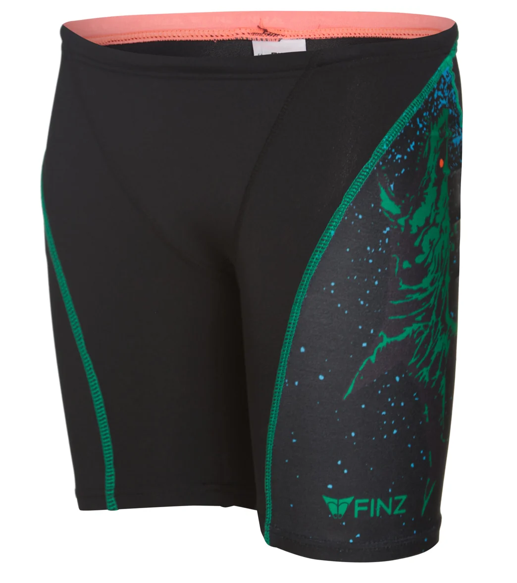 FINZ Boys' Shark Splice Jammer Swimsuit (Little Kid, Big Kid) - Image 6