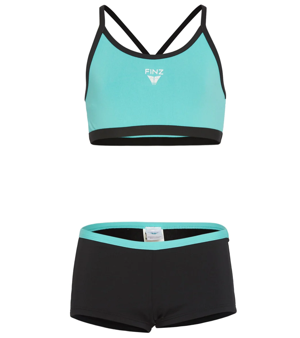 FINZ Girls' Two Piece Bikini Set (Little Kid, Big Kid) - Image 10