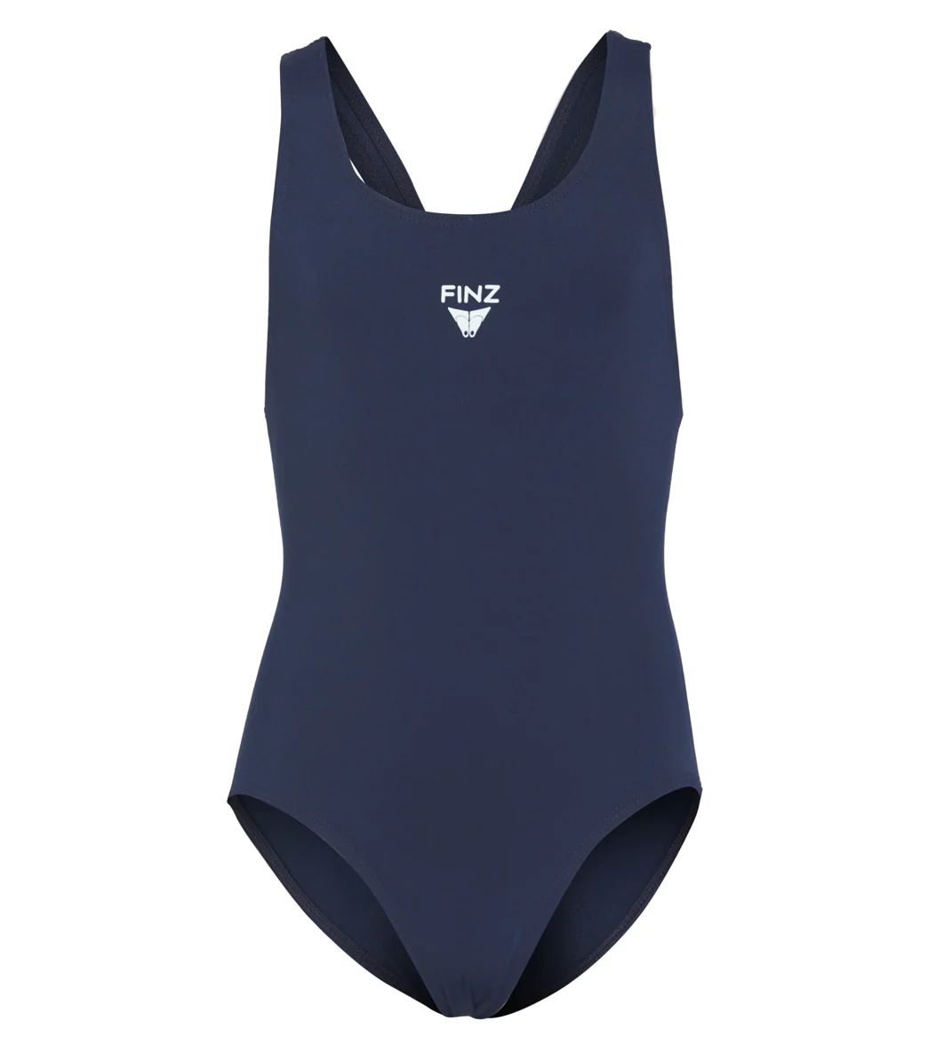 FINZ Girls' Vaporback One Piece Swimsuit (Little Kid, Big Kid) - Image 10