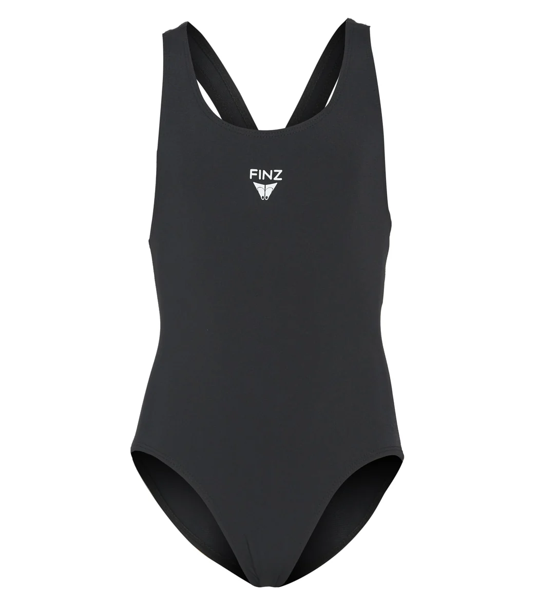FINZ Girls' Vaporback One Piece Swimsuit (Little Kid, Big Kid) - Image 18
