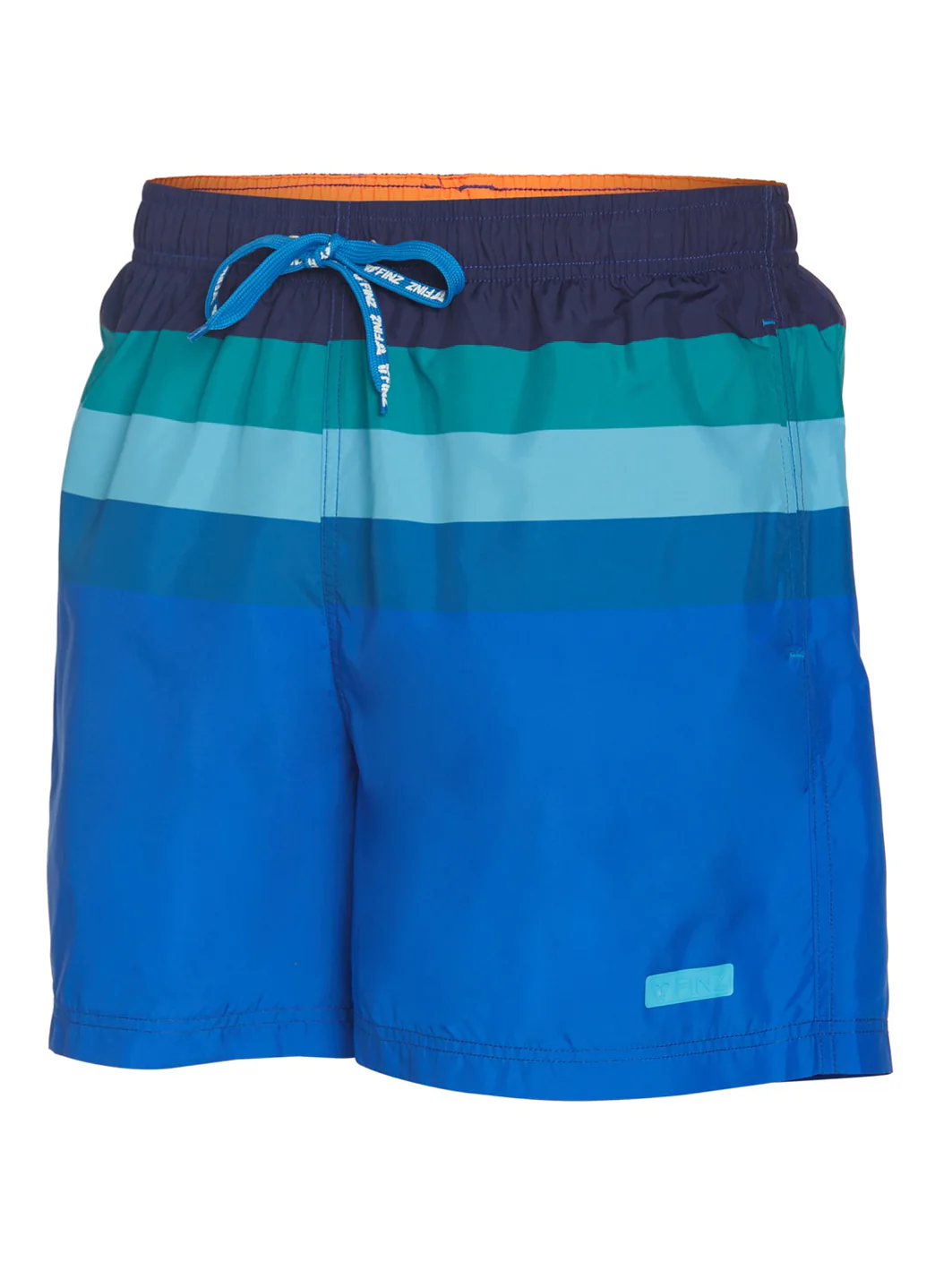 FINZ Men's Block Stripe Swim Trunks - Image 4