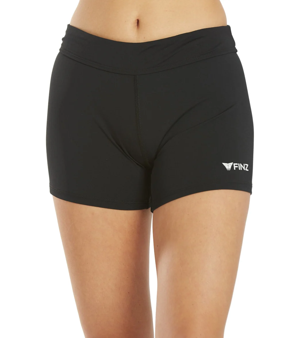 FINZ Women's Chlorine Resistant Aqua Fit Swim Short