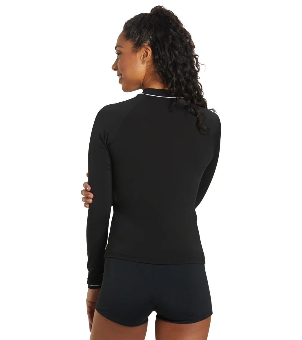 FINZ Women's Piped Long Sleeve Rashguard - Image 3