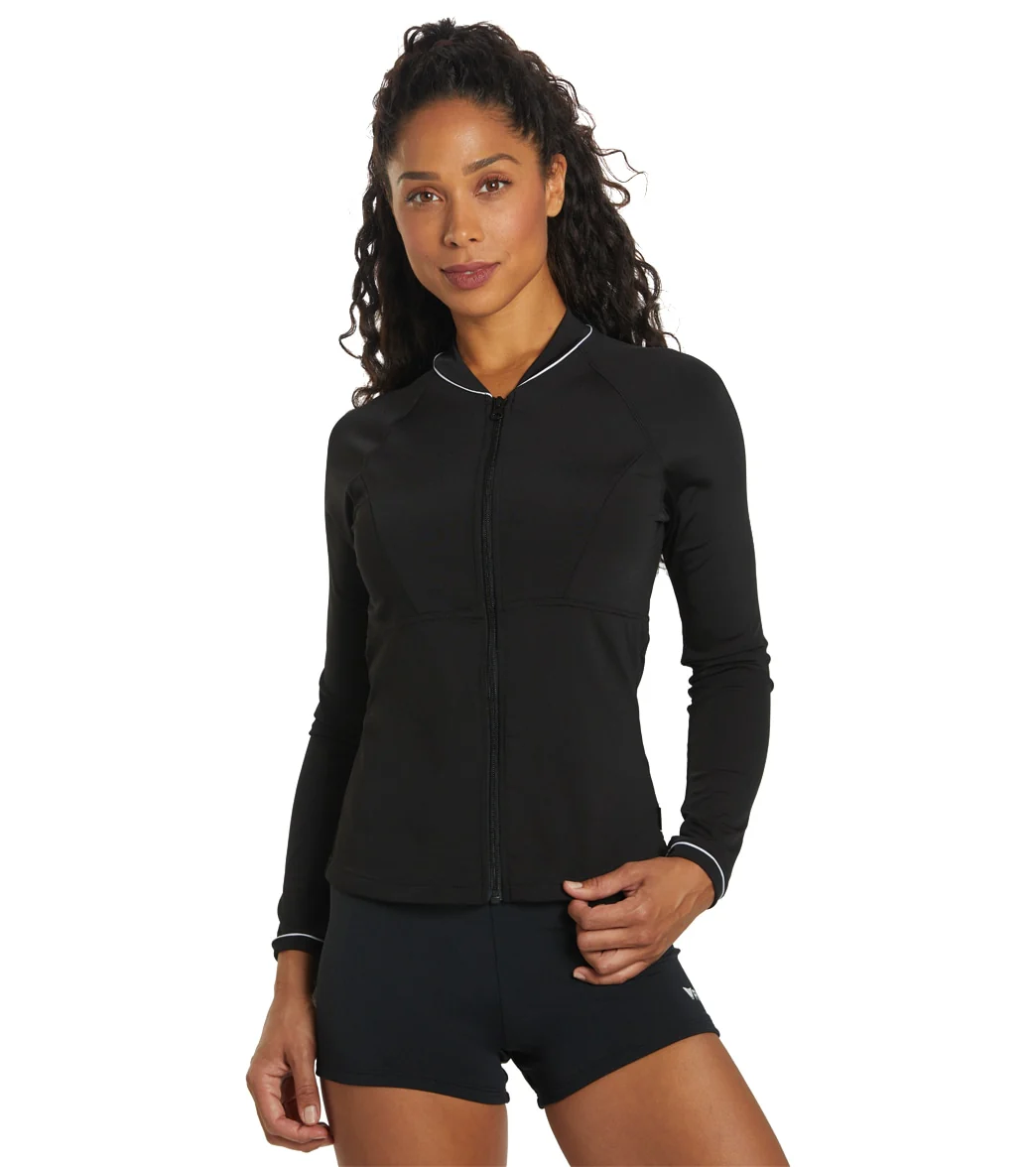FINZ Women's Piped Long Sleeve Rashguard - Image 7