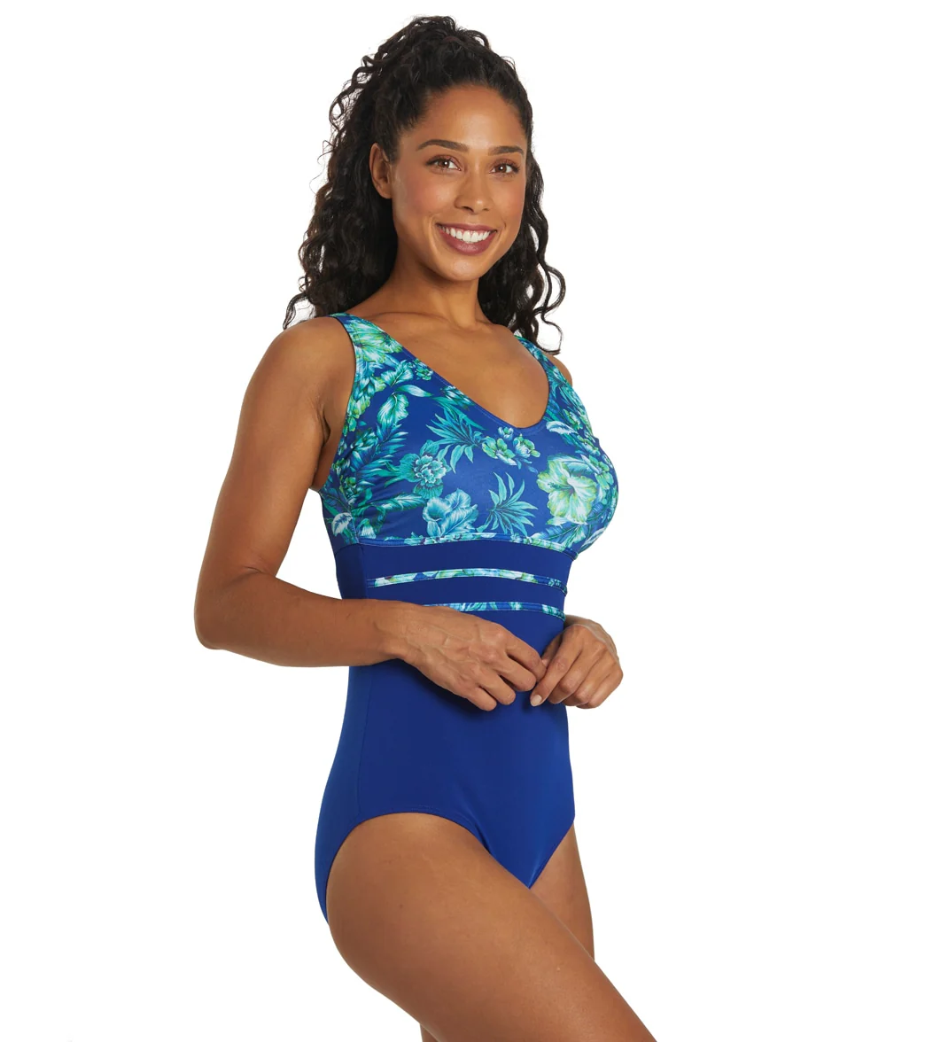FINZ Women's V-Front One Piece Swimsuit (E/F Cup) - Image 2