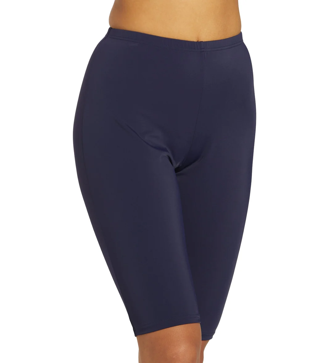Fit4U Solid Long Bike Swim Short - Image 2