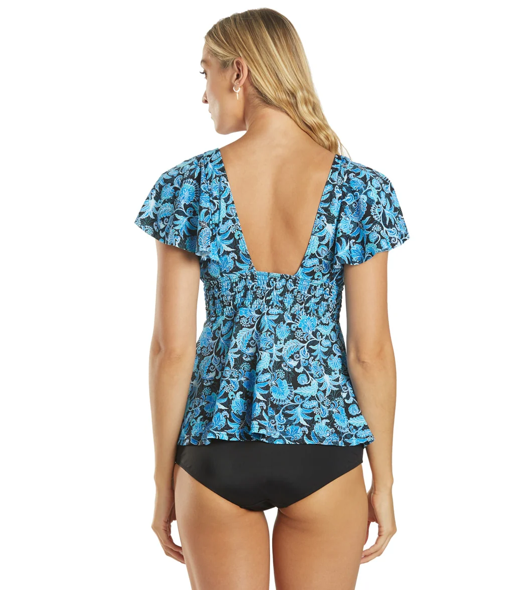 Fit4U Women's Bliss Empire V Neck Top - Image 3